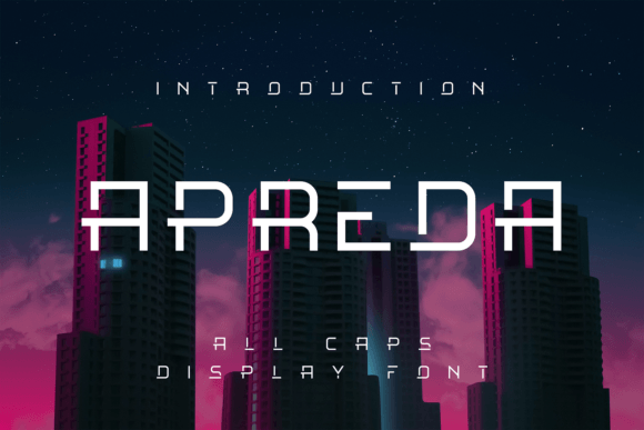 Apreda Display Font Review for Modern Branding
