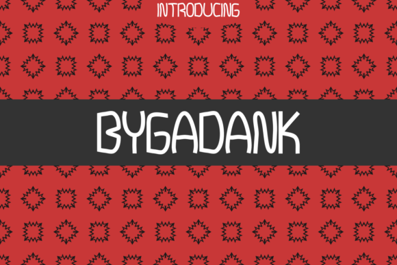 Bygadank: A Light Display Font for Readable Marketing Graphics