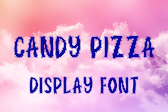 Candy Pizza Display Font for Campaigns