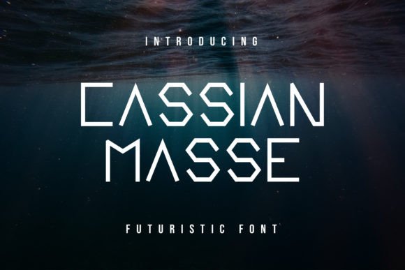 Cassian Masse: A Futuristic Font for Makers and Creative Shops