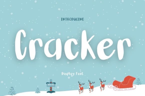 Cracker: A Chic Display Font for Creative Makers