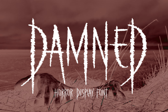 Damned Font for Spooky Business Branding