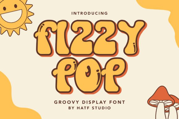 Fizzy Pop: The Groovy Display Font for Web Designers