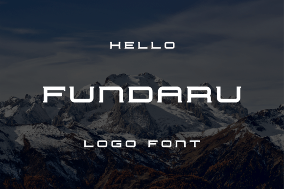 Fundaru: A Unique Display Font for Digital Creators