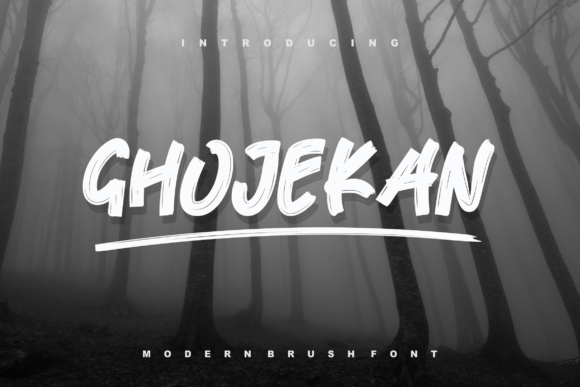 Ghojekan: A Bold Display Font for Editorial Design