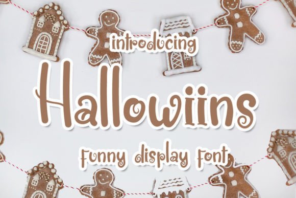Hallowiins: A Sweet Display Font for Joyful Editorial Design