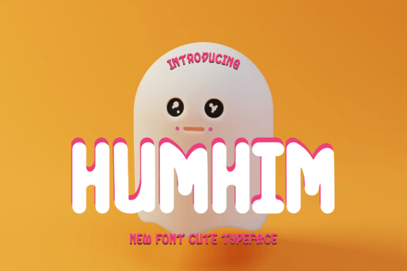 Humhim Font: A Playful Display Typeface for Publishing