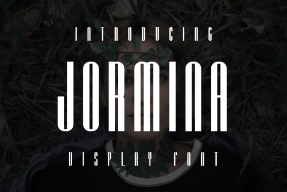 Jormina: A Cool & Stylish Display Font for Makers