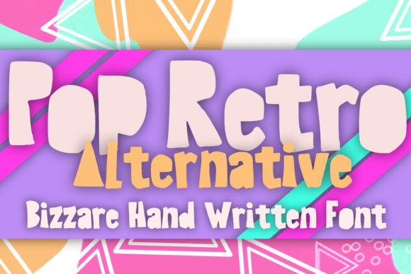 Pop Retro Alternative: A Funky Display Font for Makers